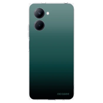 Picasee silikonska prozirna maskica za Realme C33 (2023) - Verdant Fade