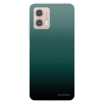 Picasee silikonska prozirna maskica za Motorola Moto G53 5G - Verdant Fade