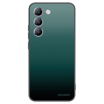 Picasee crna silikonska maskica za Vivo V40 SE 5G - Verdant Fade