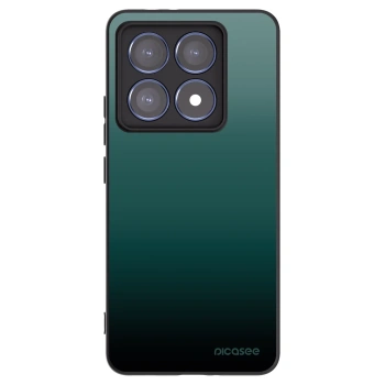 Picasee crna silikonska maskica za Xiaomi 14T Pro - Verdant Fade