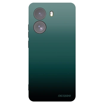 Picasee crna silikonska maskica za Xiaomi Poco X7 - Verdant Fade