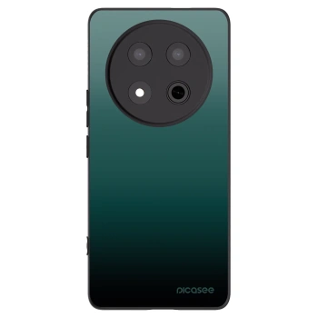 Picasee crna silikonska maskica za Honor Magic7 Lite 5G - Verdant Fade