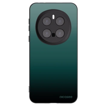 Picasee crna silikonska maskica za Honor Magic7 Pro 5G - Verdant Fade