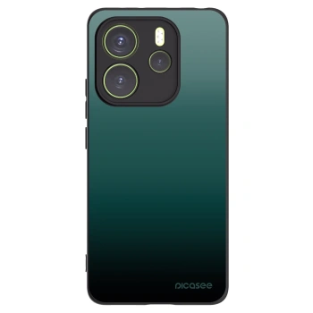 Picasee crna silikonska maskica za Xiaomi Redmi Note 14 4G - Verdant Fade