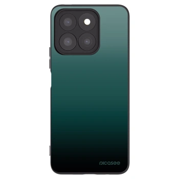 Picasee crna silikonska maskica za Honor X8c - Verdant Fade