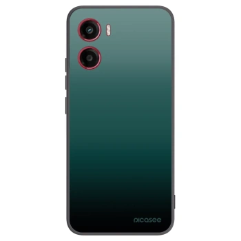Picasee crna silikonska maskica za Motorola Moto G05 - Verdant Fade