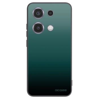 Picasee crna silikonska maskica za Xiaomi Redmi Note 14S - Verdant Fade
