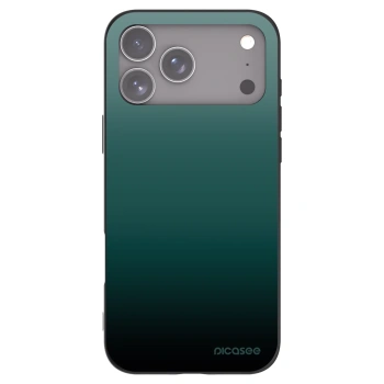 Picasee crna silikonska maskica za Apple iPhone 17 Pro Max - Verdant Fade