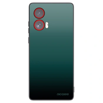 Picasee crna silikonska maskica za Motorola Edge 50 Fusion - Verdant Fade