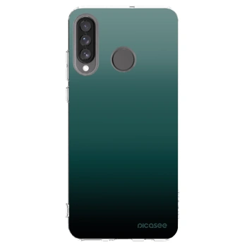 Picasee silikonska prozirna maskica za Huawei P30 Lite - Verdant Fade