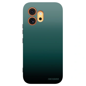 Picasee crna silikonska maskica za Honor 600 - Verdant Fade