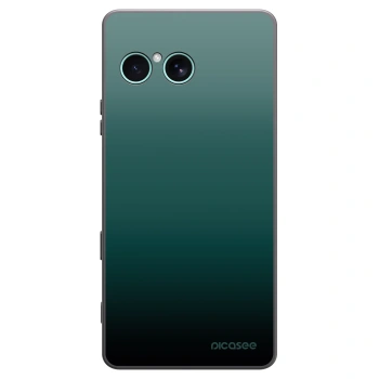 Picasee crna silikonska maskica za Sony Xperia 10 VII - Verdant Fade