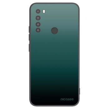 Picasee crna silikonska maskica za Xiaomi Redmi Note 8 - Verdant Fade