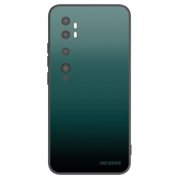 Picasee crna silikonska maskica za Xiaomi Mi Note 10 (Pro) - Verdant Fade