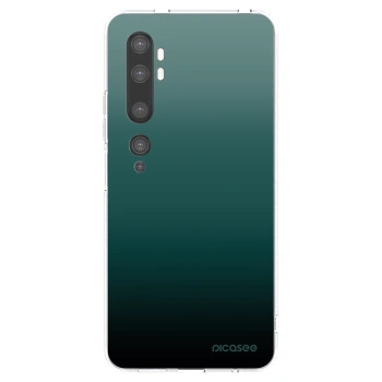 Picasee silikonska prozirna maskica za Xiaomi Mi Note 10 (Pro) - Verdant Fade