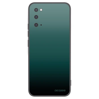 Picasee crna silikonska maskica za Samsung Galaxy S20 G980F - Verdant Fade