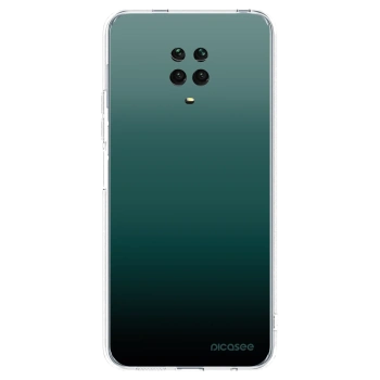 Picasee silikonska prozirna maskica za Xiaomi Redmi Note 9 Pro - Verdant Fade