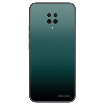 Picasee crna silikonska maskica za Xiaomi Redmi Note 9 Pro - Verdant Fade