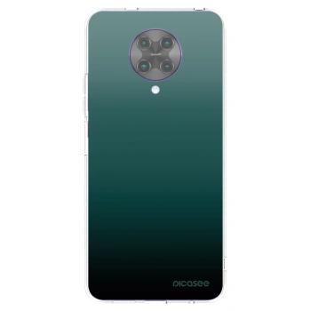 Picasee silikonska prozirna maskica za Xiaomi Poco F2 Pro - Verdant Fade