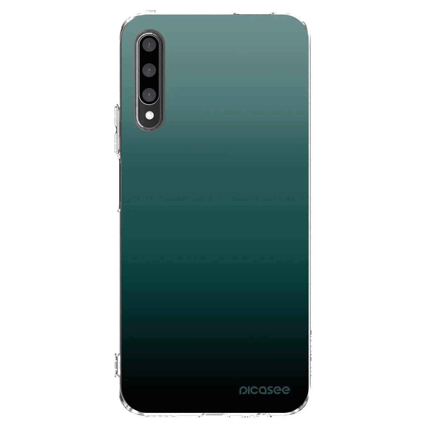 Picasee silikonska prozirna maskica za Honor 9X Pro - Verdant Fade