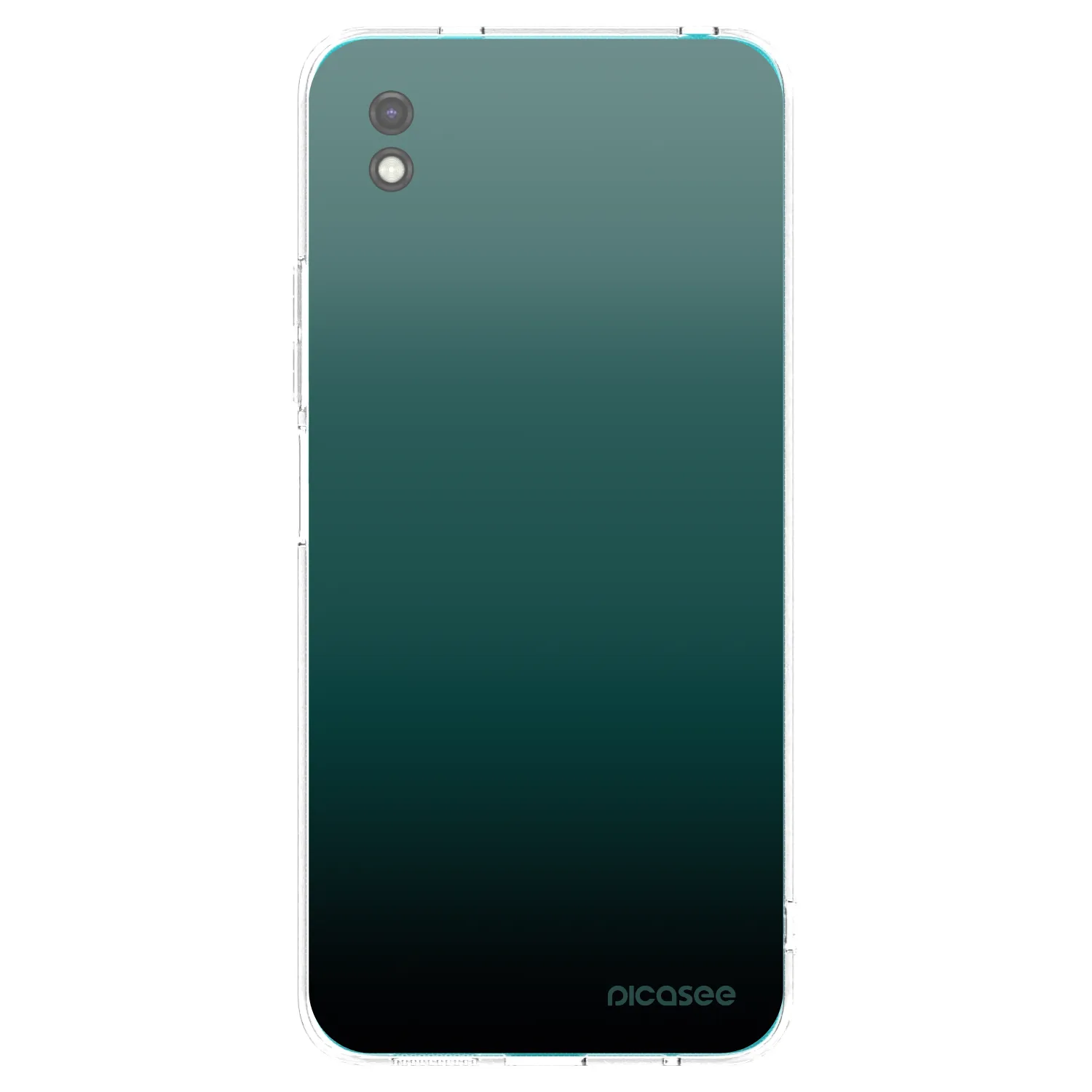 Picasee crna silikonska maskica za Xiaomi Redmi 9A - Verdant Fade