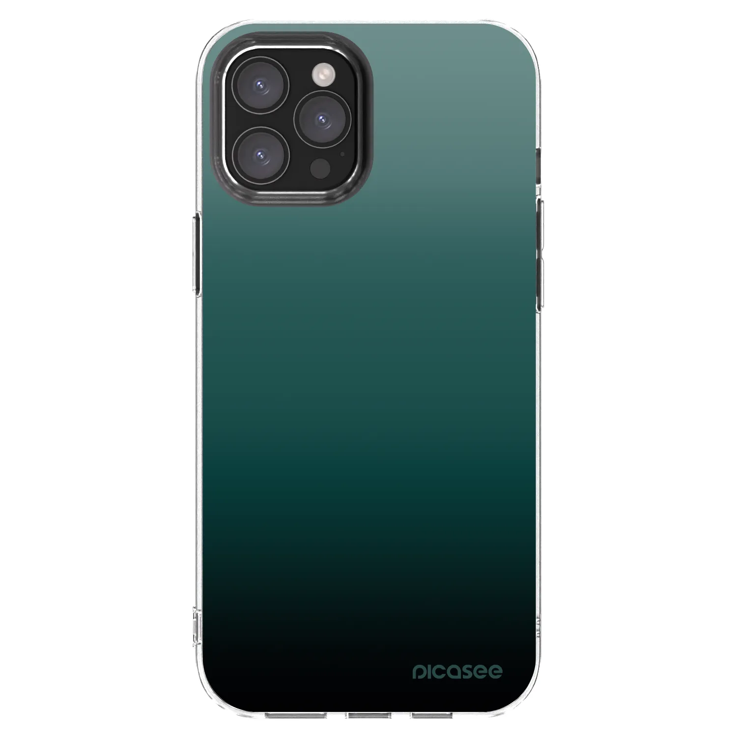 Picasee silikonska prozirna maskica za Apple iPhone 12 Pro Max - Verdant Fade