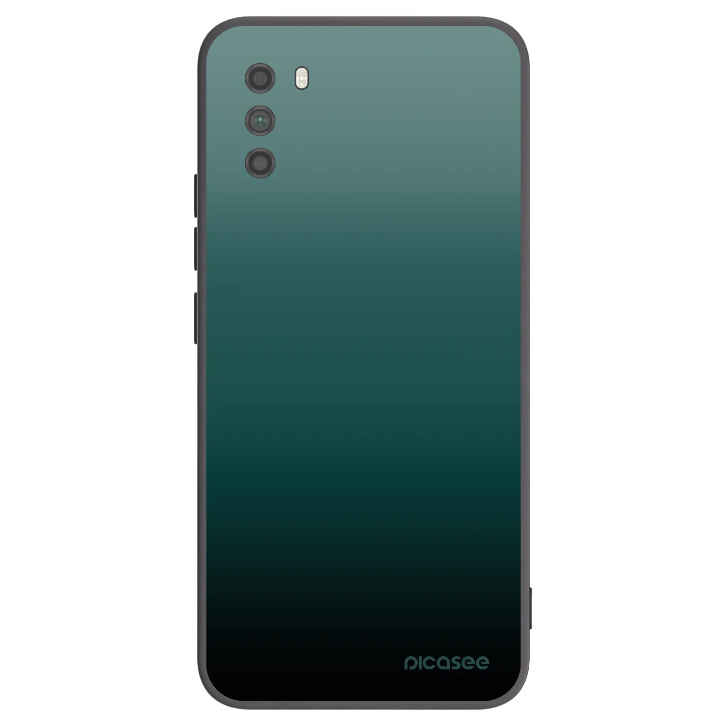 Picasee crna silikonska maskica za Xiaomi Poco M3 - Verdant Fade