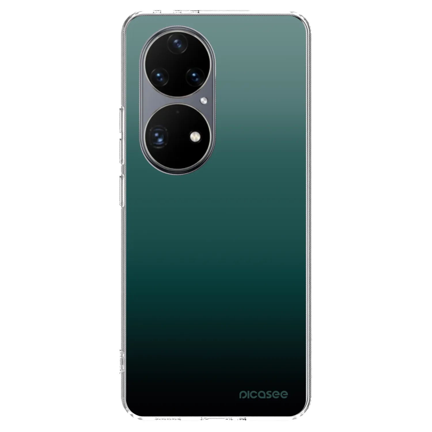 Picasee silikonska prozirna maskica za Huawei P50 - Verdant Fade