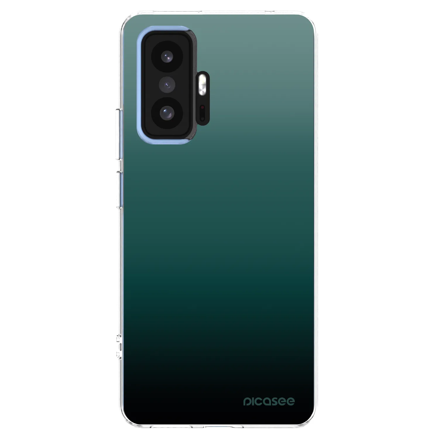 Picasee silikonska prozirna maskica za Xiaomi 11T - Verdant Fade