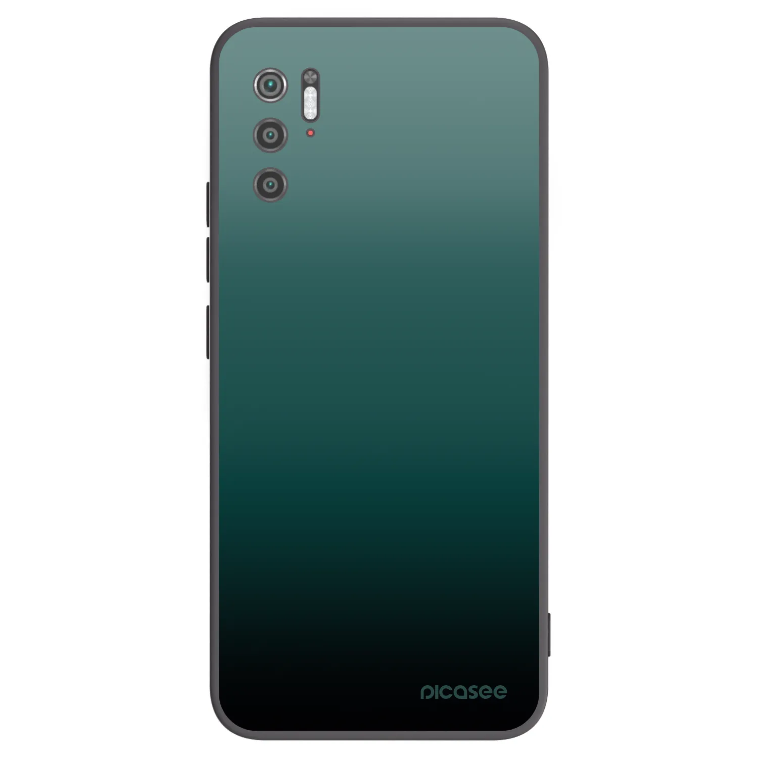 Picasee crna silikonska maskica za Xiaomi Poco M3 Pro 5G - Verdant Fade