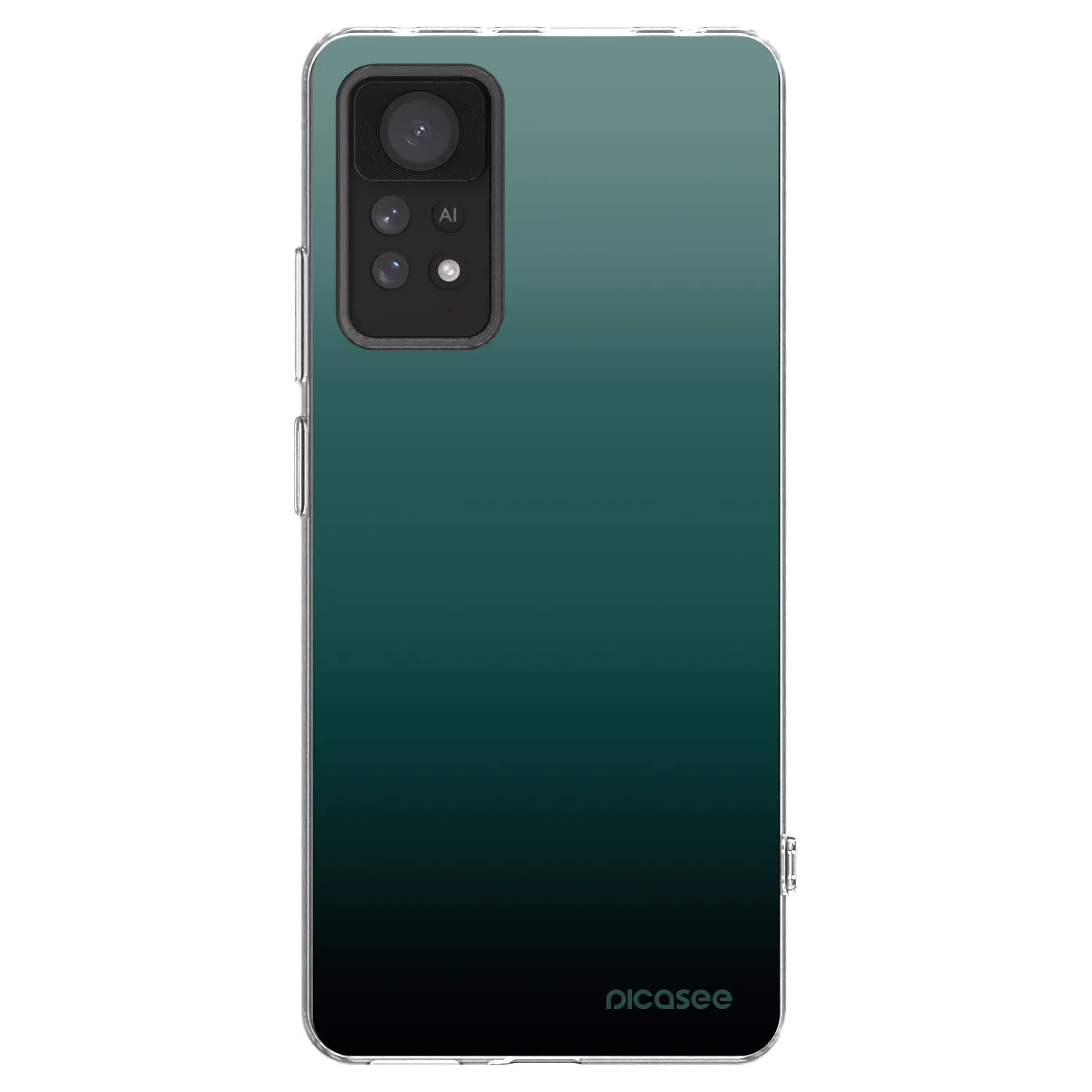 Picasee silikonska prozirna maskica za Xiaomi Redmi Note 11 Pro 5G - Verdant Fade