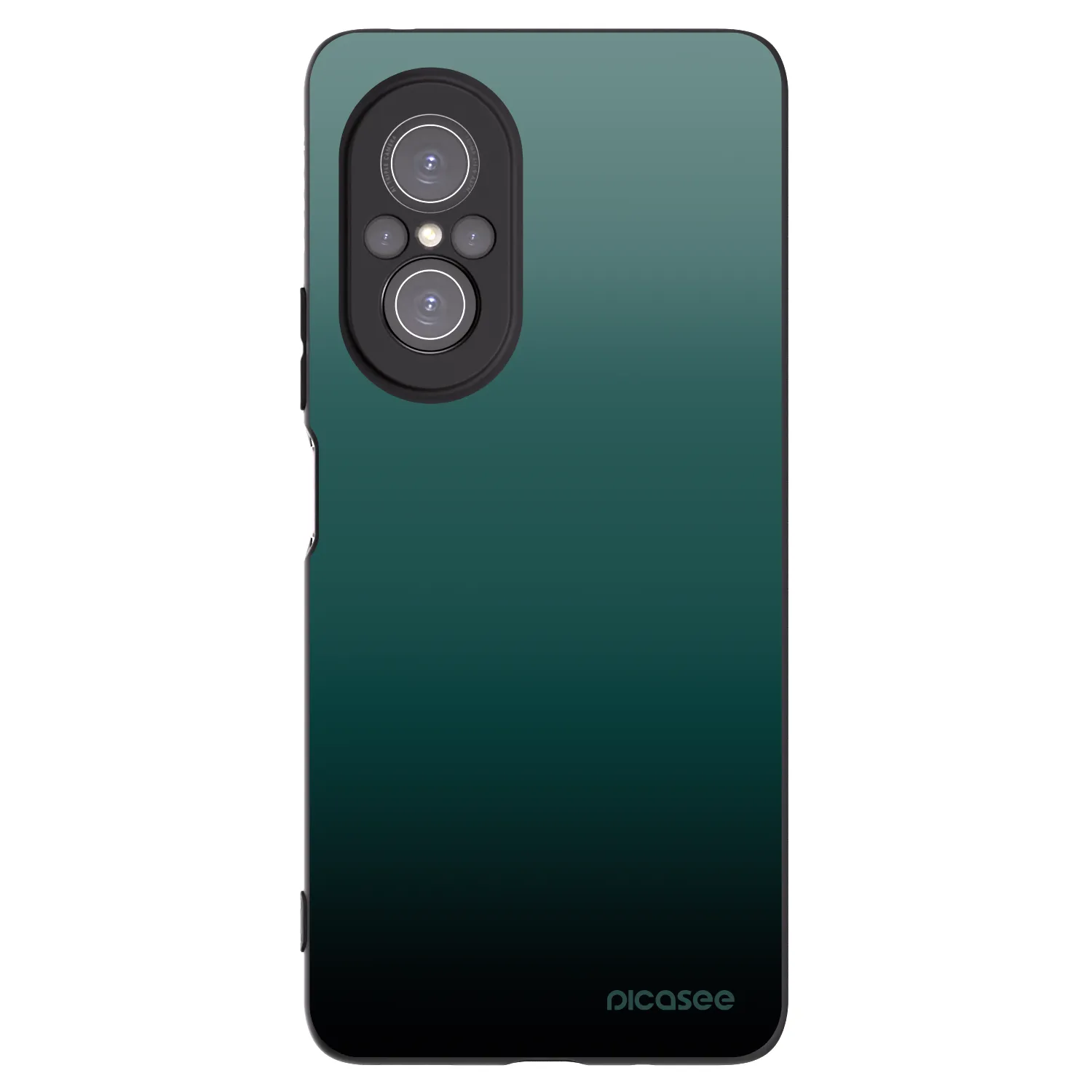 Picasee crna silikonska maskica za Huawei Nova 9 SE - Verdant Fade