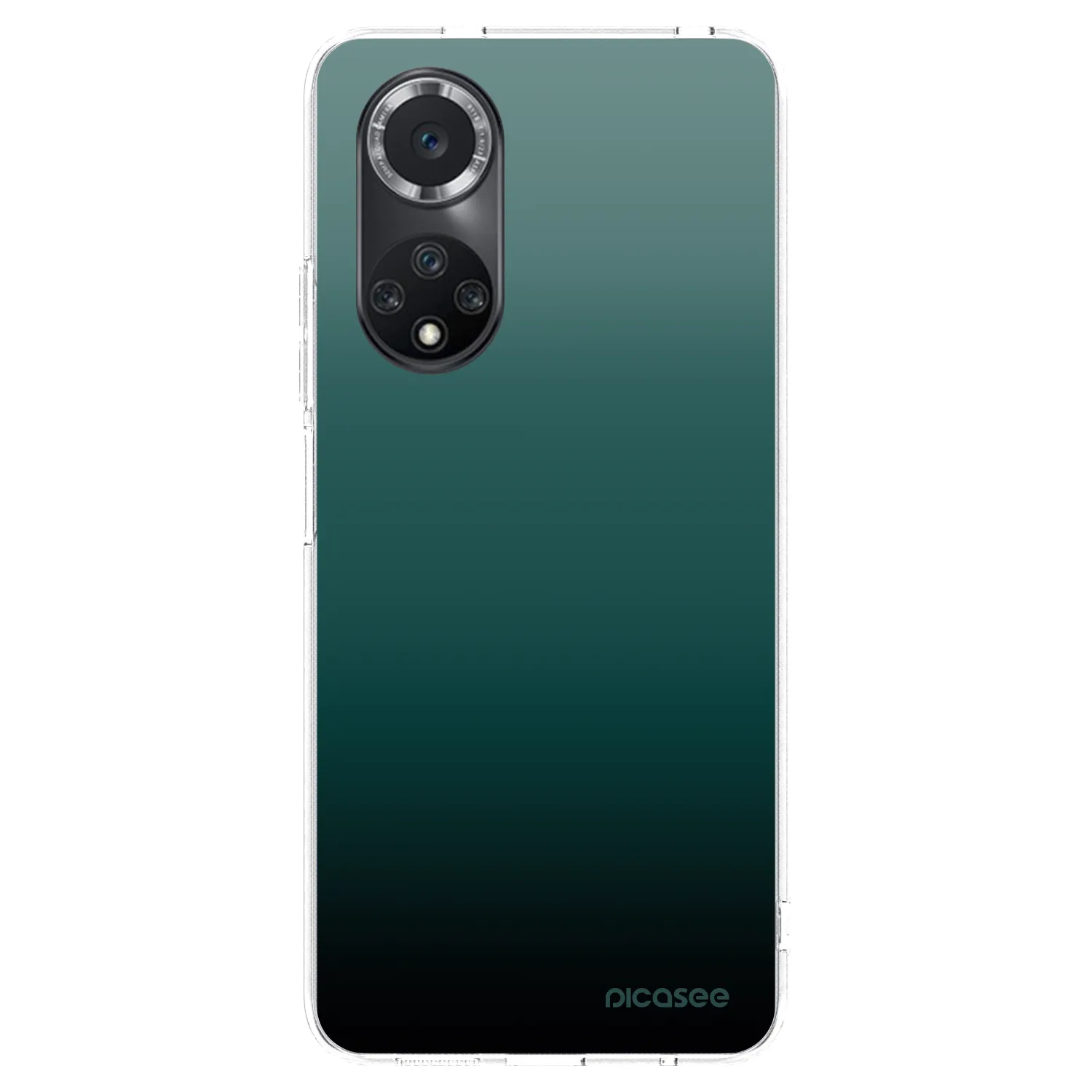 Picasee silikonska prozirna maskica za Huawei Nova 9 SE - Verdant Fade