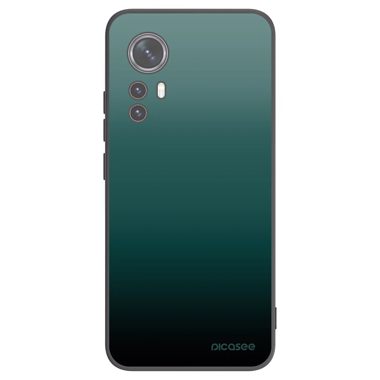 Picasee crna silikonska maskica za Xiaomi 12 - Verdant Fade