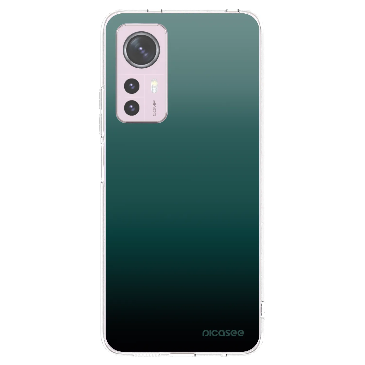 Picasee silikonska prozirna maskica za Xiaomi 12 - Verdant Fade