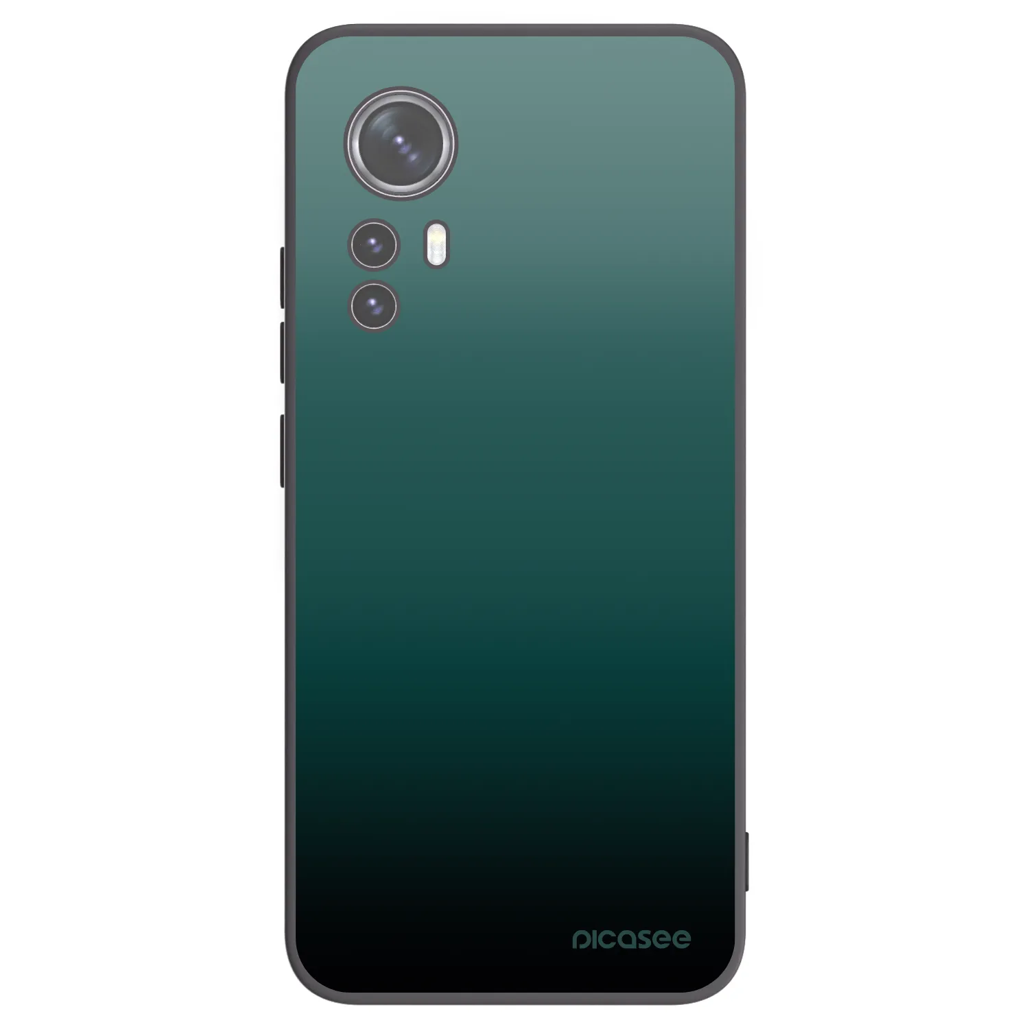 Picasee crna silikonska maskica za Xiaomi 12X - Verdant Fade