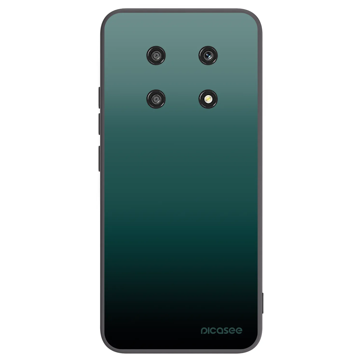 Picasee crna silikonska maskica za Honor Magic4 Lite 5G - Verdant Fade