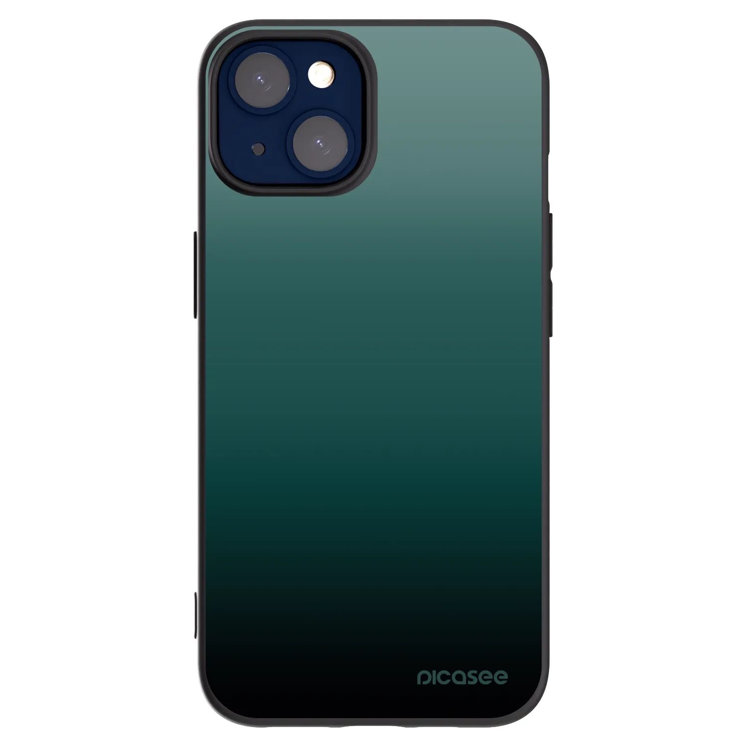 Picasee crna silikonska maskica za Apple iPhone 14 - Verdant Fade