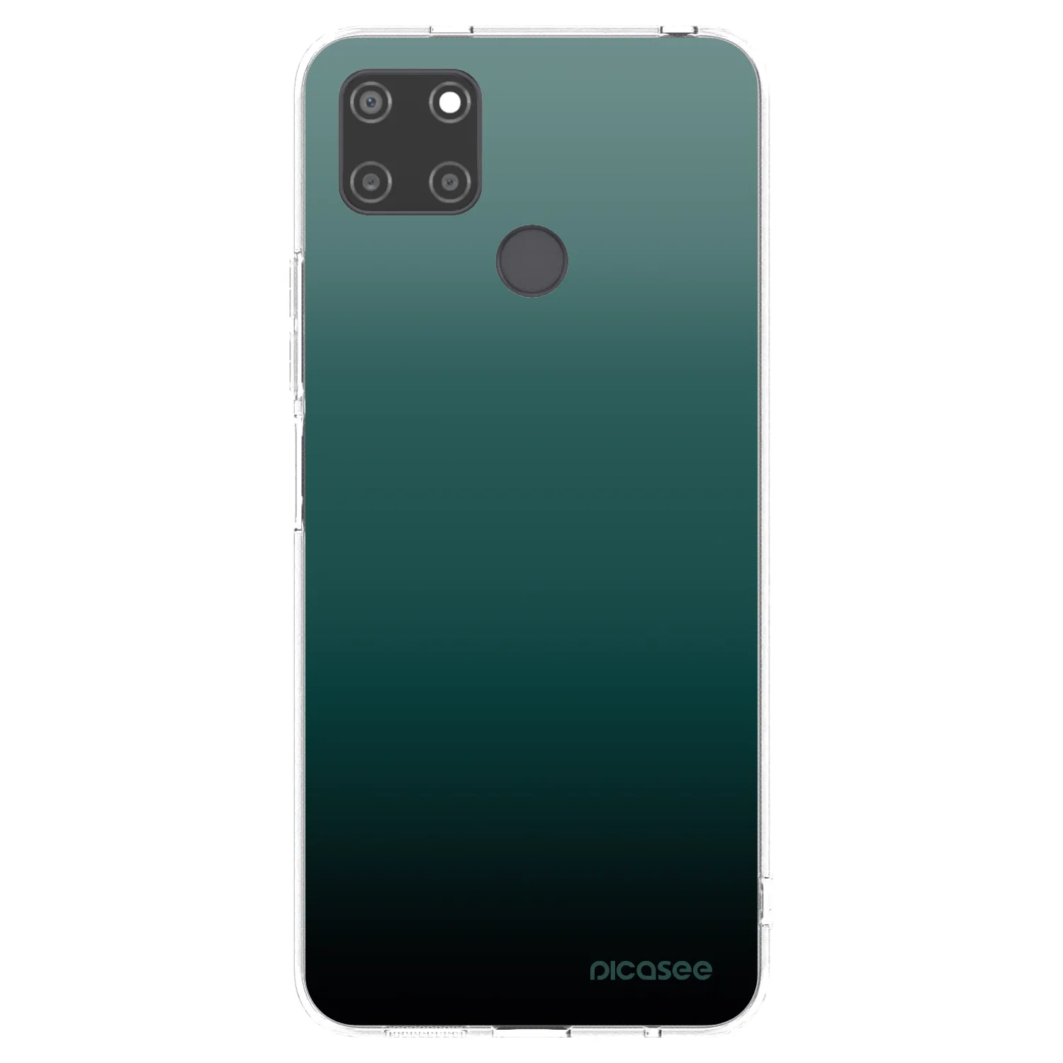 Picasee silikonska prozirna maskica za Realme C21Y - Verdant Fade