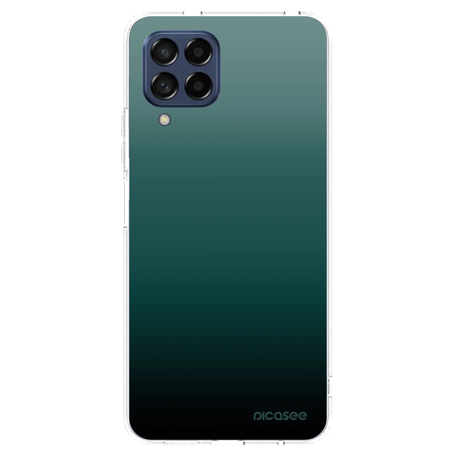 Picasee silikonska prozirna maskica za Samsung Galaxy M53 5G - Verdant Fade