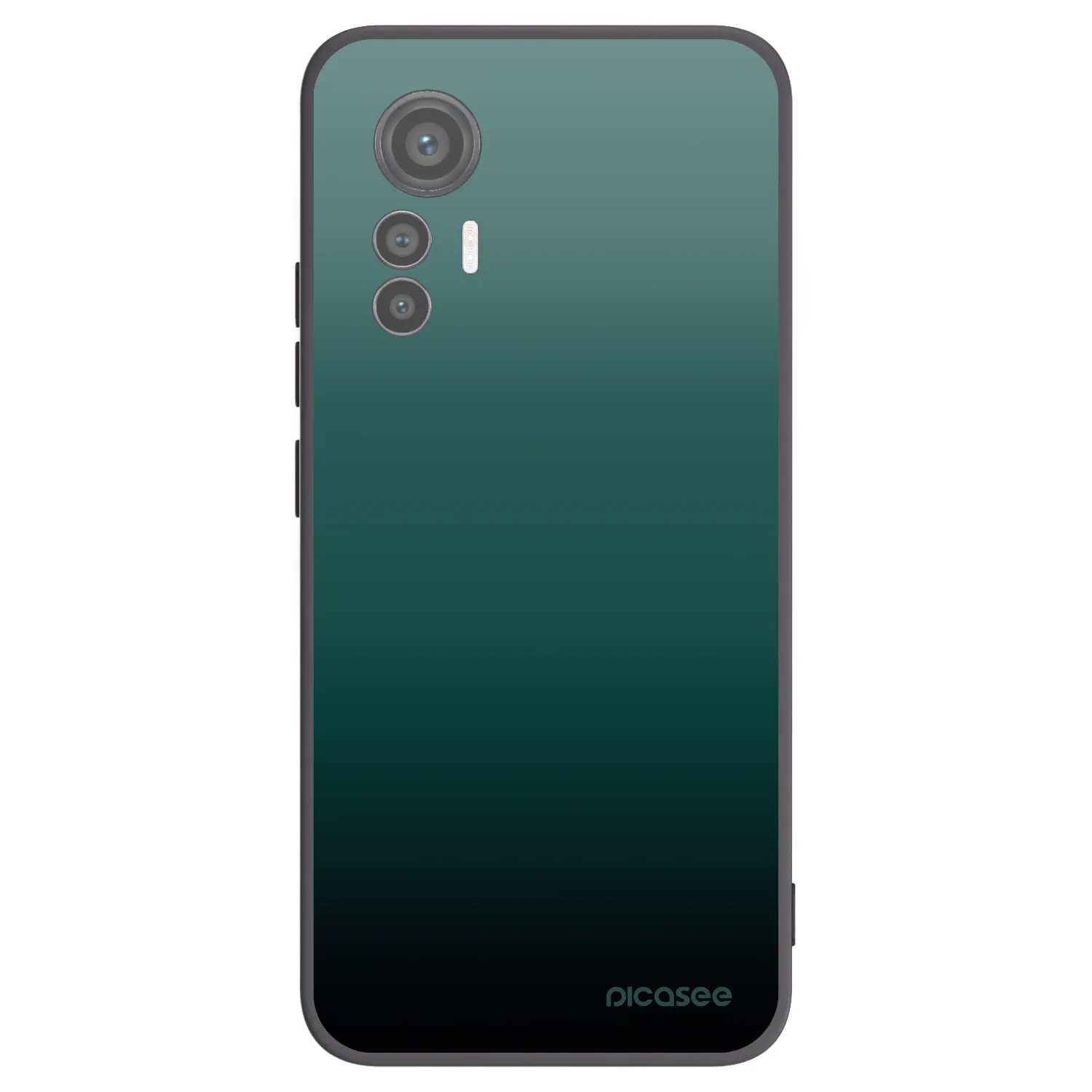 Picasee crna silikonska maskica za Xiaomi 12 Lite - Verdant Fade