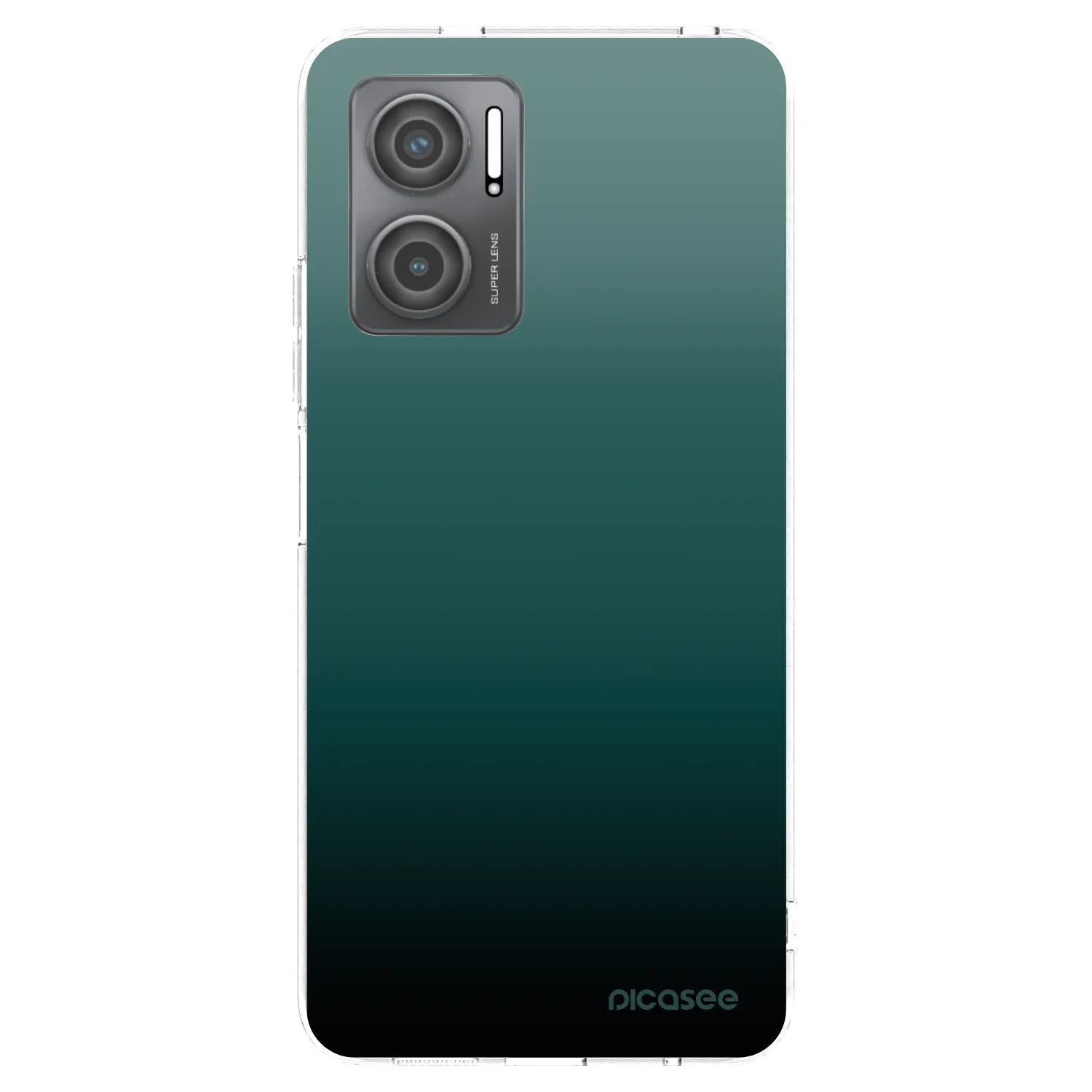 Picasee silikonska prozirna maskica za Xiaomi Redmi 10 5G - Verdant Fade