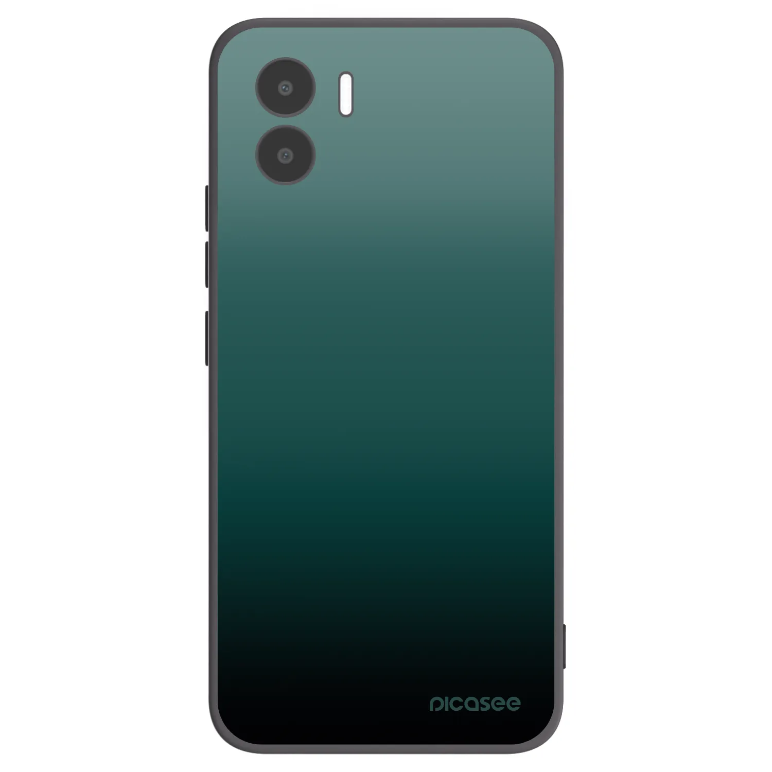 Picasee crna silikonska maskica za Xiaomi Redmi A1 - Verdant Fade