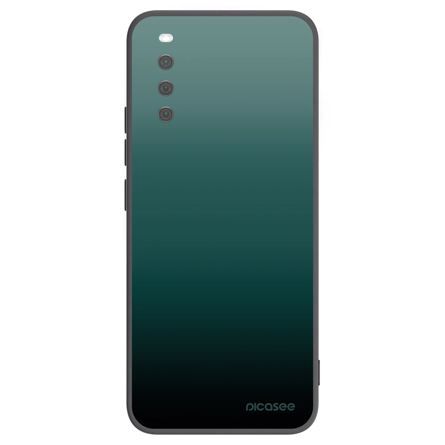 Picasee crna silikonska maskica za Sony Xperia 10 III - Verdant Fade