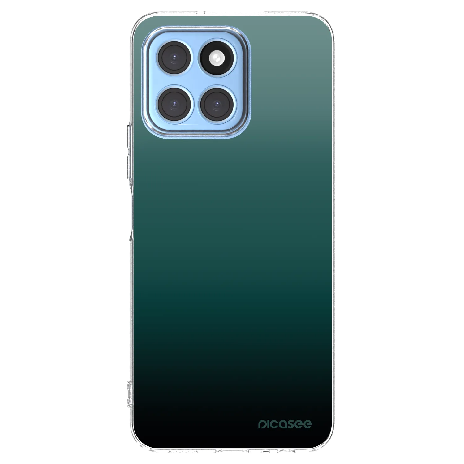 Picasee silikonska prozirna maskica za Honor X6 - Verdant Fade