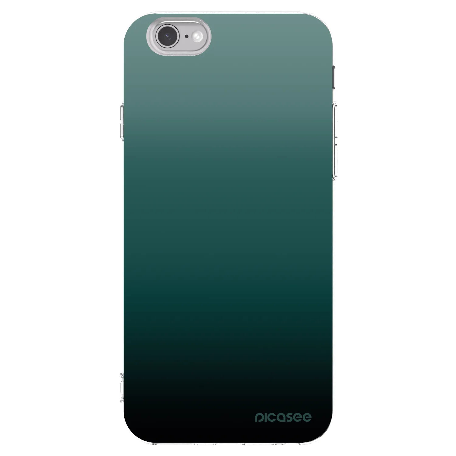 Picasee silikonska prozirna maskica za Apple iPhone 6/6S - Verdant Fade