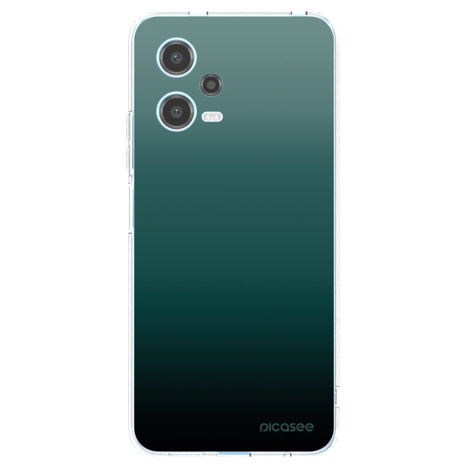 Picasee silikonska prozirna maskica za Xiaomi Redmi Note 12 5G - Verdant Fade