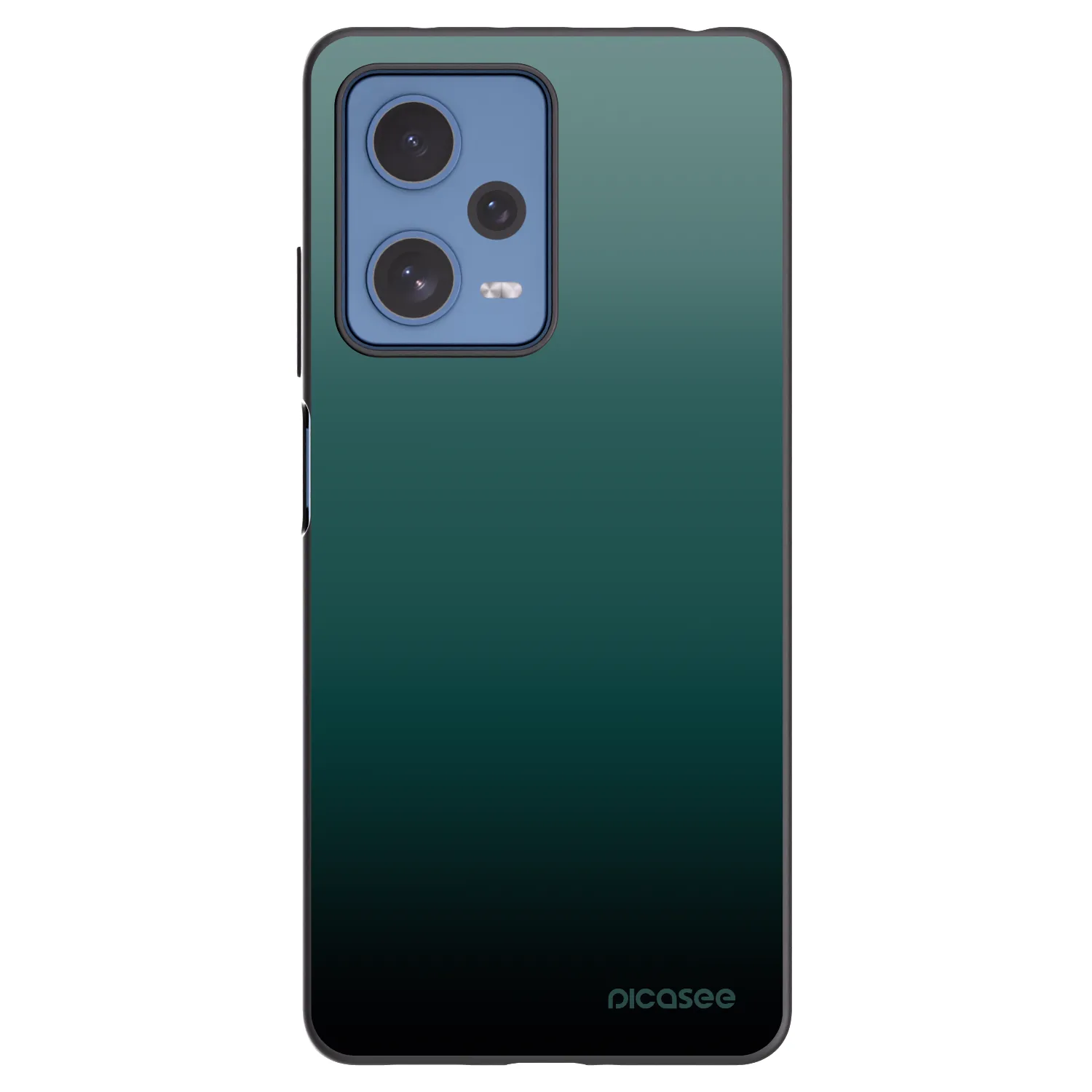 Picasee crna silikonska maskica za Xiaomi Redmi Note 12 Pro 5G - Verdant Fade