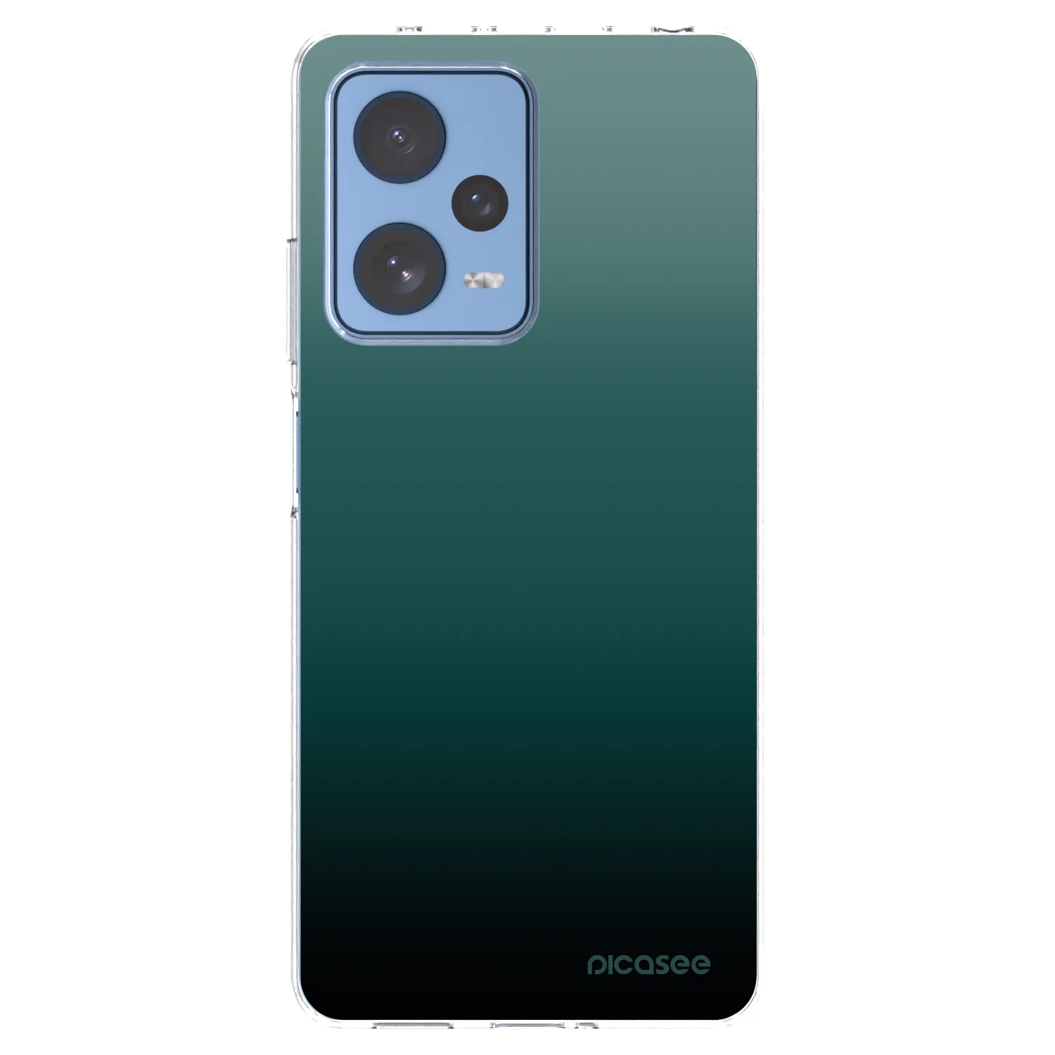 Picasee silikonska prozirna maskica za Xiaomi Redmi Note 12 Pro 5G - Verdant Fade
