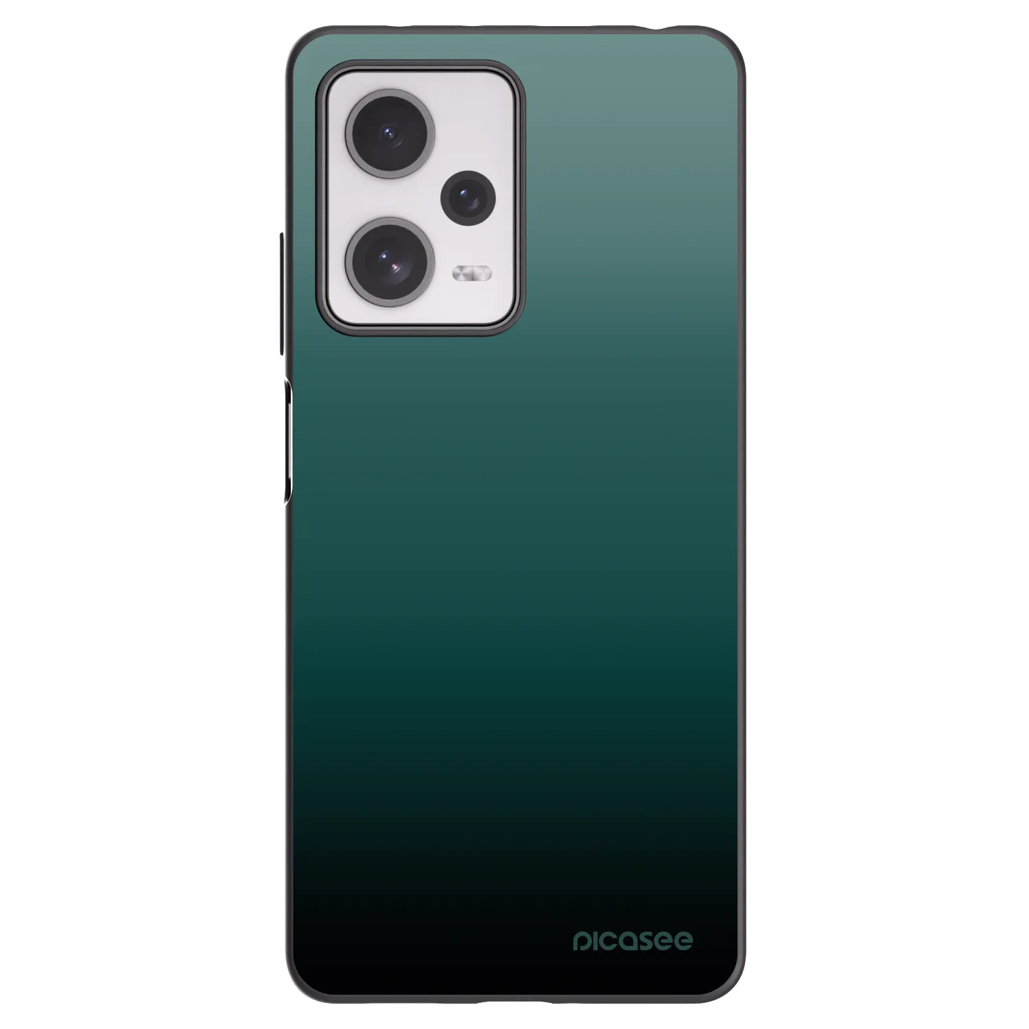 Picasee crna silikonska maskica za Xiaomi Redmi Note 12 Pro+ 5G - Verdant Fade